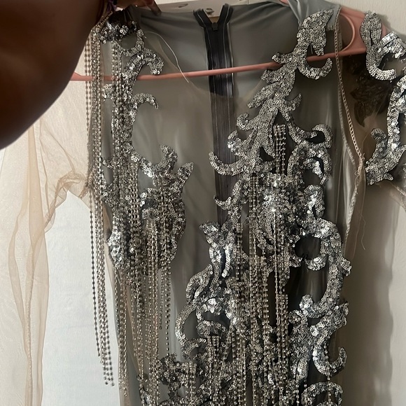 Custom made diamond bday dress - Picture 2 of 7